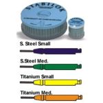 Stabilok Dentine Pins Jumbo Kit . 100 Pins & 5 Drills