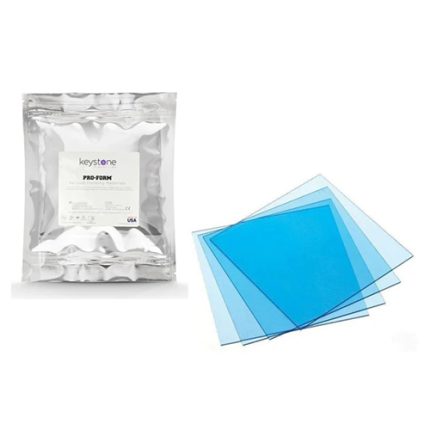 ProForm , Vacuum Forming Splint Material Clear 5"x5" .030(.8mm) 25/Pk