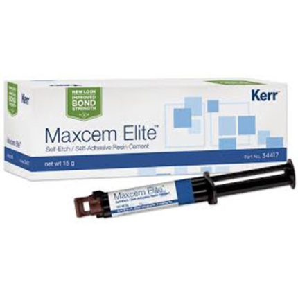 Maxcem Elite Cement Self Adhesive Clear Shade,Refill 2x5gm Syringes
